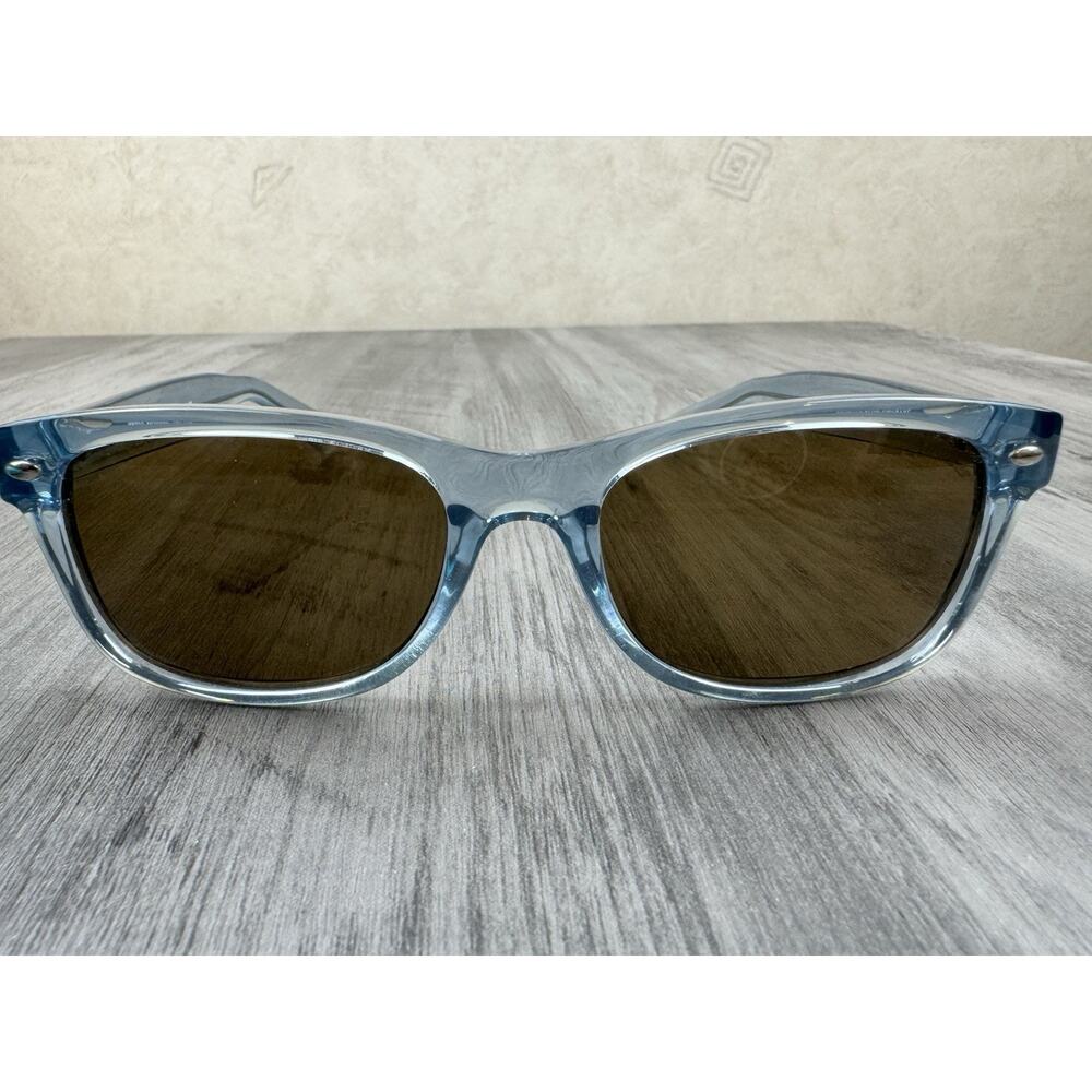 Marc Hunter 7907 Blue Crystal Glasses With A Case